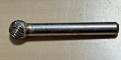 SD-3 Ball Shape 3/8″ Carbide Burr Bur Tool Die Grinder Bit 1/4″ Shank 80122
