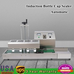 1800W Continuous Induction Sealing Machine 20-100mm Bottle Cap Automatic Sealer