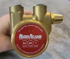Nuova Ricambi Volumetric Rotary Vane Pump 1AZ1N_AGNA