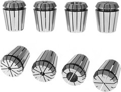 Marddpair 8Pcs Spring Collet Set 1/8-3/4 for CNC Milling Lathe Tool & Engraving