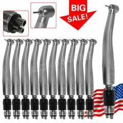 Dental High Speed Handpiece with Quick Coupler Coupling 4 Hole Standard fits NSK