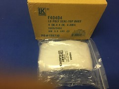 Clear 4 Mil Plastic Zip Seal Lock Top Reclosable Zipper Poly Bags 4Mil