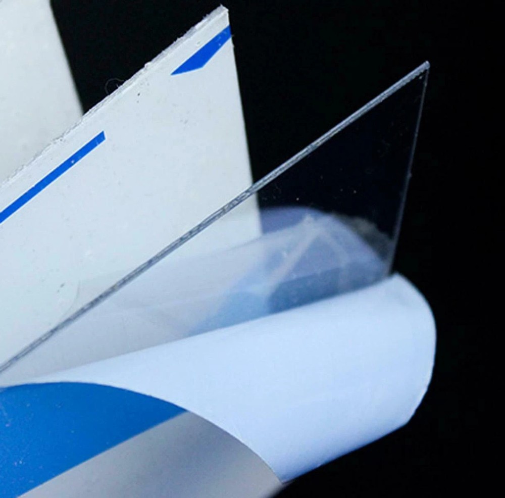 US Stock 2pc 2mm ±10% x 200mm(7.8″) x 200mm(7.8″) Clear Polycarbonate PC Sheet