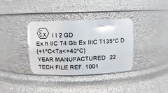 New GAST 2AM-NRV-251 Air Motor 0.75 HP 30 cfm 3000 rpm