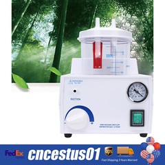 Portable Dental Phlegm Suction Unit Emergency Medical Vacuum Aspirator Machine
