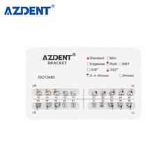 U46924 AZDENT Dental Orthodontic Arch WiresBrackets Braces Mini RothMBT G1N