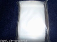 100 3.5″x5.5″ small reclosable zip bags 2mil