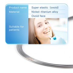 AZDENT Dental Orthodontic Supper Elastic Niti Round Arch Wire 012Upper/ 020Lower