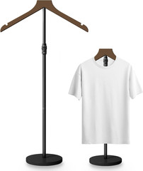 Mannequin Torso, 30 to 41 Inch Height Adjustable Shirt Display Stand for Vendors