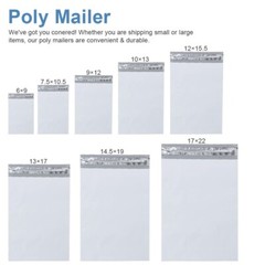 Poly Mailers 2 MIL Shipping Bag 5×7 6×9 9×12 10×13 7.5×10.5 12×15.5 14.5×19