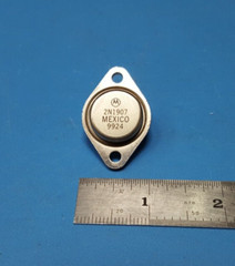 Power Bipolar Transistor, 2N1907, Motorola, TO-3, Metal, 2 Pin