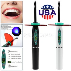 Dental Wireless Cordless LED Cur Curing Light Lamp Photopolymerizer Lamps