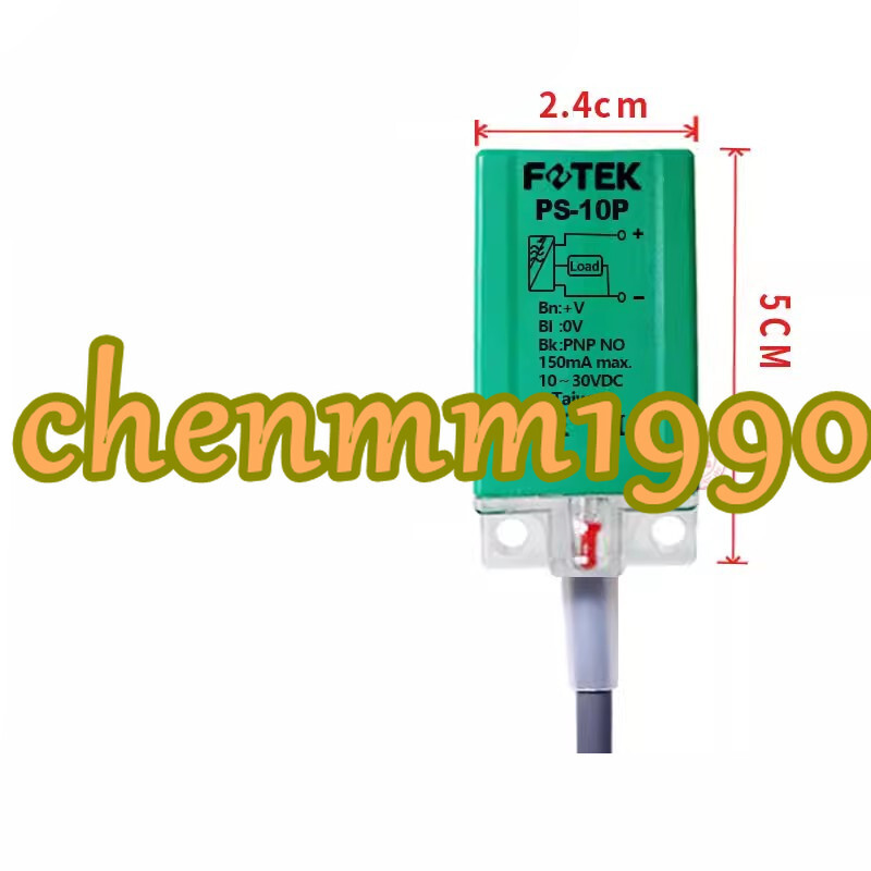 1PC NEW Original FOTEK Proximity switch PS-10P distance 10MM PNP.NO #YX