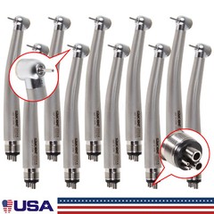 1-10 Packs SANDENT Dental High Speed Handpiece Standard Push Button 4 Holes