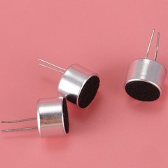 10 PCS 9.7mm x 7mm 2 Pin MIC Capsule Electret Condenser Miniphone X4O63849