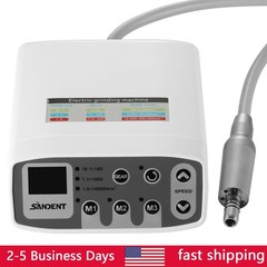 SANDENT Dental LED micromotor motor eléctrico/contra angulo 1:1/1: 5 aumento USA