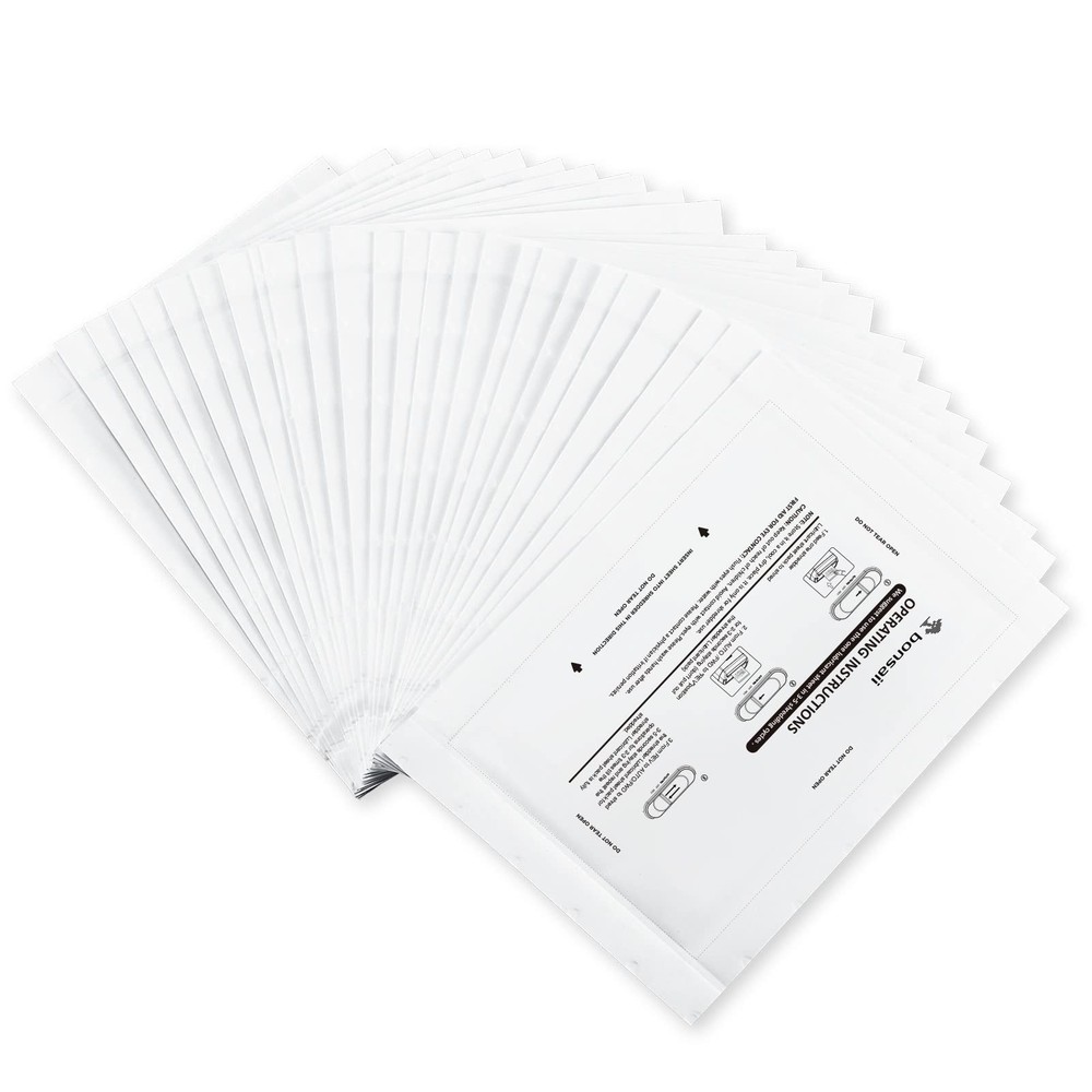 Bonsaii Paper Shredder Lubricant Sheets, 24-Pack (8.4 X 5.9 Inch/piece