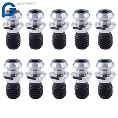 Coolant Pull Stud Retention Knob CAT40 45°0.740″ for Mazak Fadal HURCO Okuma10pc