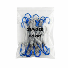 1000 Clear 2 Mil Reclosable Plastic Polybags Top Seal 10″ x 12″ with White Block