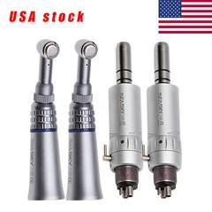 Dental Slow Speed Handpiece Push Button Contra Angle Air Motor E-type