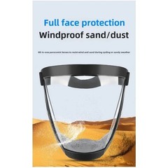 Anti-Fog Full Face Mask Paint Dust Eye Safe Protective Transparent Shield