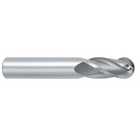 Osg 404-5000-Bn End Mill, Carbide, 1/2, 4 Fl, Sgl Ball End