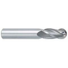 Osg 404-5000-Bn End Mill, Carbide, 1/2, 4 Fl, Sgl Ball End