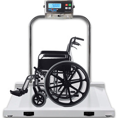 Selleton Aluminum wheelchair Medical digital floor Drum scale 1000 lb x .2 lb