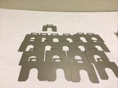NEW, (LOT OF 20) MAUDLIN PRODUCTS MSA003 A-2 X 2″ X 0.004″,20 PACK SLOTTED SHIM
