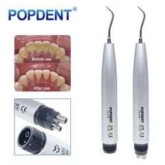 POPDENT Dental Hygienist Air Scaler Handpiece 2Holes/4Holes Irrigator Endo Tips