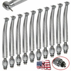 1-10 USPS Dental High Speed Handpiece with 4 Holes Quick Coupler Coupling