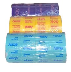eBay Brand Tape LOT 12 Rolls 75 Yards 2×75 2” Wide 75YDS Blue Yellow Purple NEW