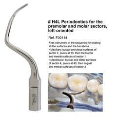 Dental Satelec ACTEON Suprasson P5 Piezo Handpiece Ultrasonic Scaler Tips H3 1S
