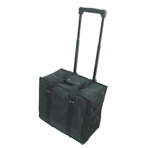 Rolling Jewelry Display Travel Storage Carrying Case with 12 Trays & Inserts