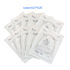 Dental Orthodontic TMA Beta Ti-Mo Arch Wires Ovoid Rectangular 1pc/pack