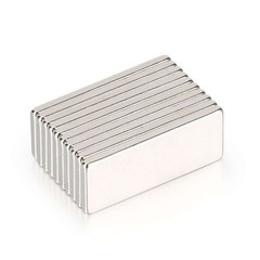 10/50/100 Pcs Super Strong Block Fridge Magnet Rare Earth Neodymium 25x8x2mm N45