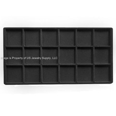 Rolling Jewelry Display Travel Storage Carrying Case with 12 Trays & Inserts