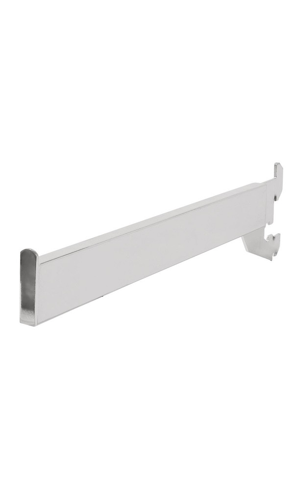 SSWBasics 12 inch Dimensional Straight Chrome Faceout for Slotted Standard – 1