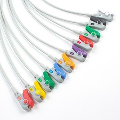 Banana 4.0mm to Clip Adapters AHA 30cm 0.98Feet 10pcs Per Bag