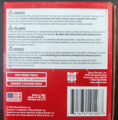(2 Pack) Senco 18 ga 1/4 In Crown 5/8 In Leg Galvanized Staples (5000pcs)