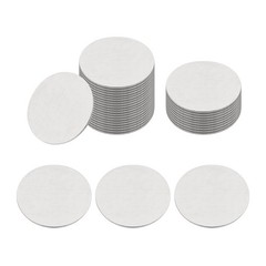 100Pcs 31/32″(25mm) Dia 0.04″(1mm) Thick Round Flat Stainless Steel Disc