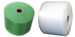 3/16″ x 400′ x 12″ Clear & Recycled Small Bubble Cushioning Padding Roll 400FT