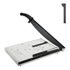 VEVOR Paper Cutter Guillotine Trimmer 18″ 20 Sheets Cutting Capacity Metal Base