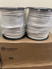 #10 AWG Gauge 600V THHN Stranded Copper Wire UL Listed – White 500 FT