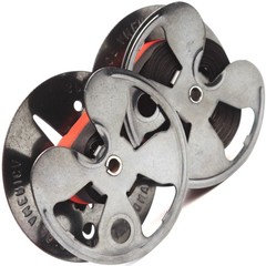 Royal Regal Brittania Desktop Typewriter Twin Metal Spools with New Ribbon