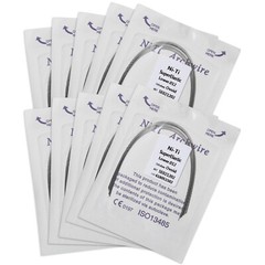 Dental Ortho Super Elastic Niti Round Arch Wire 012/0.14/0.16/ 0.18/0.20 USA