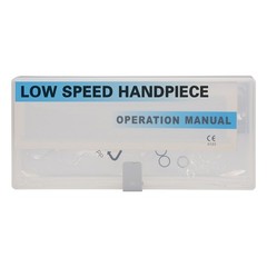 Dental Inner Water Spray Air Motor Push Contra E-Type 4 Hole Low Speed Handpiece