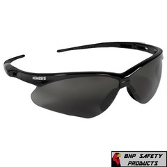KLEENGUARD NEMESIS 22475 SAFETY GLASSES SMOKE ANTI-FOG LENS SUNGLASSES (1 PAIR)