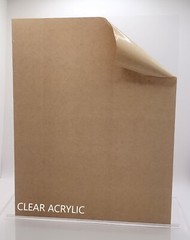 CLEAR ACRYLIC PLEXIGLASS 1/4″ X 5″ X 12″ PLASTIC SHEET^
