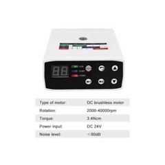 Dental Brushless LED Electric Micro Motor /1:5 Increasing Handpiece Lab Tools